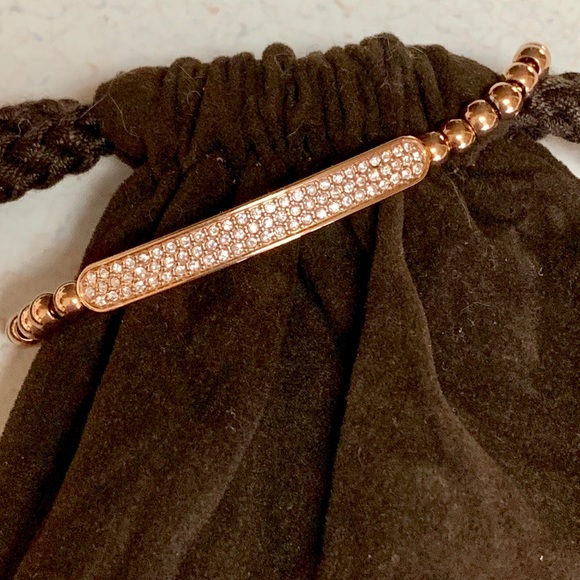 MICHAEL KORS CRYSTAL PLAQUE W/SLIDER BRACELET NWOT - Picture 8 of 8